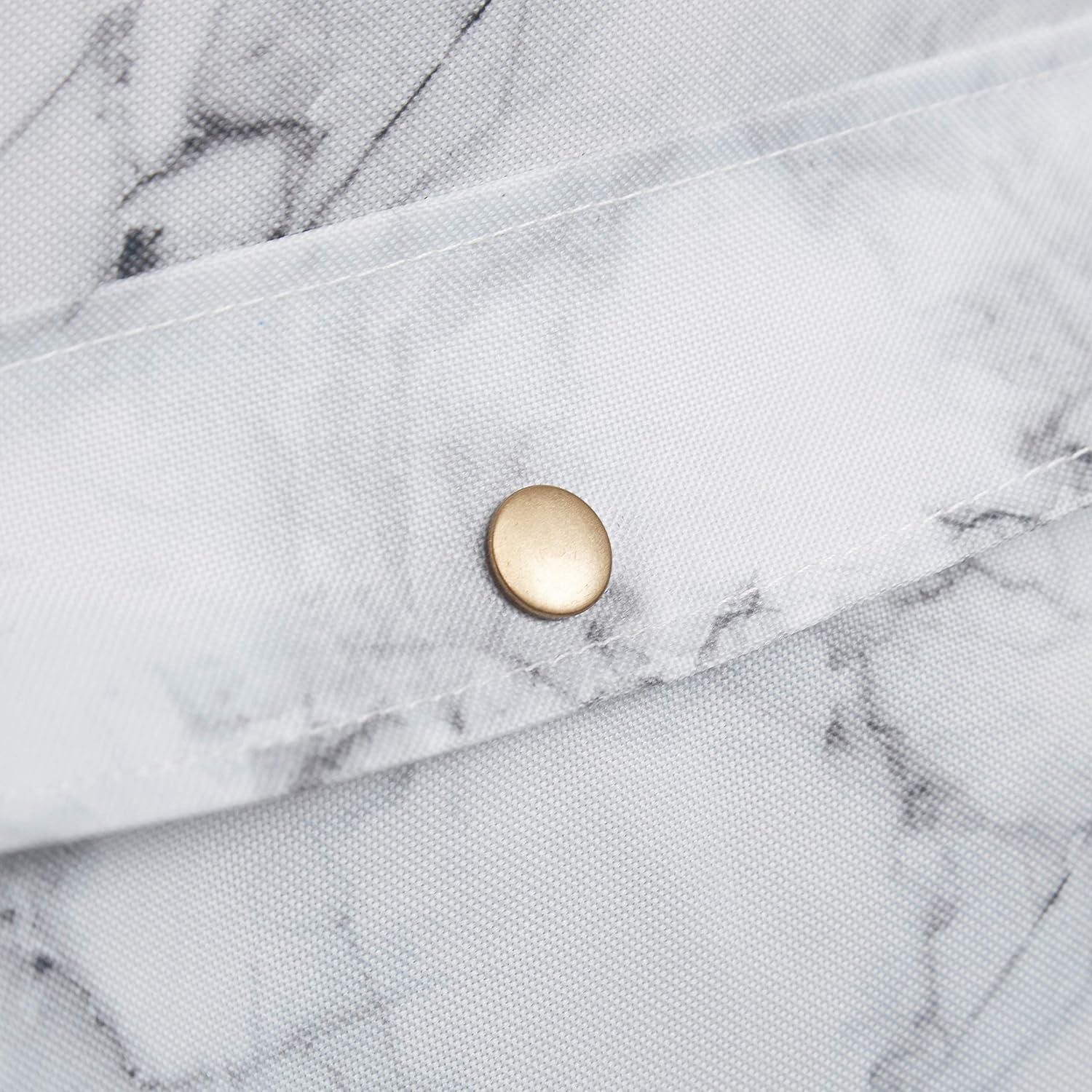 imageUrban Lifestyle Collapsible Storage Ottoman with Laptop Stand Tray Lid and Storage Pocket Marble15quotx15quotx15quot White