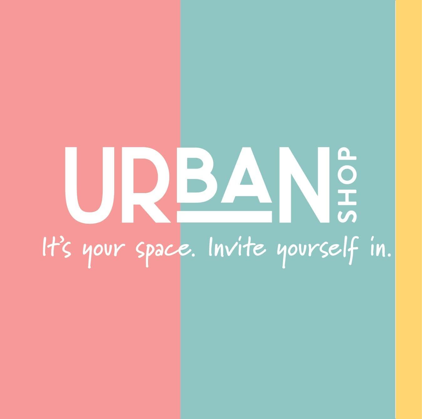 imageUrban Lifestyle Round Knit Pouf Hand Woven Cotton NavyTaupe