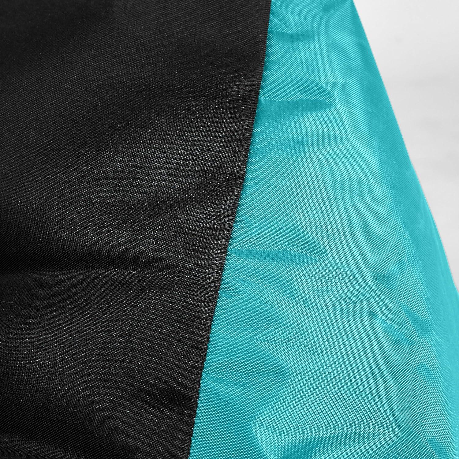 imageUrban Lifestyle Structured Canvas Bean Bag Chair GreyAqua