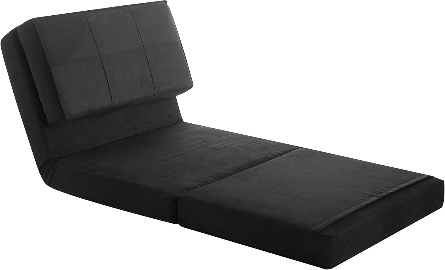 imageUrban Lifestyle Ultra Suede Convertible Flip Chair L285 x W2953 x H230 RainbowBlack