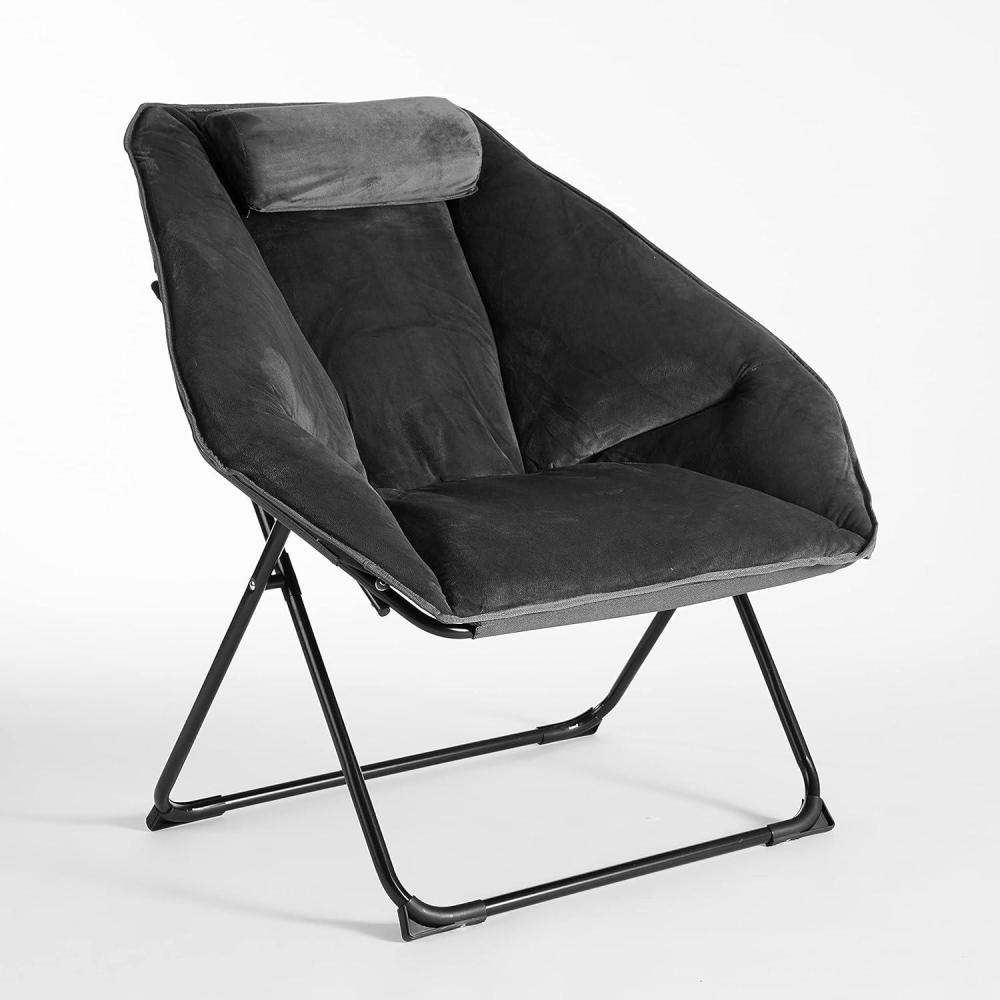 imageUrban Lifestyle Micromink Hex Saucer Chair Grey