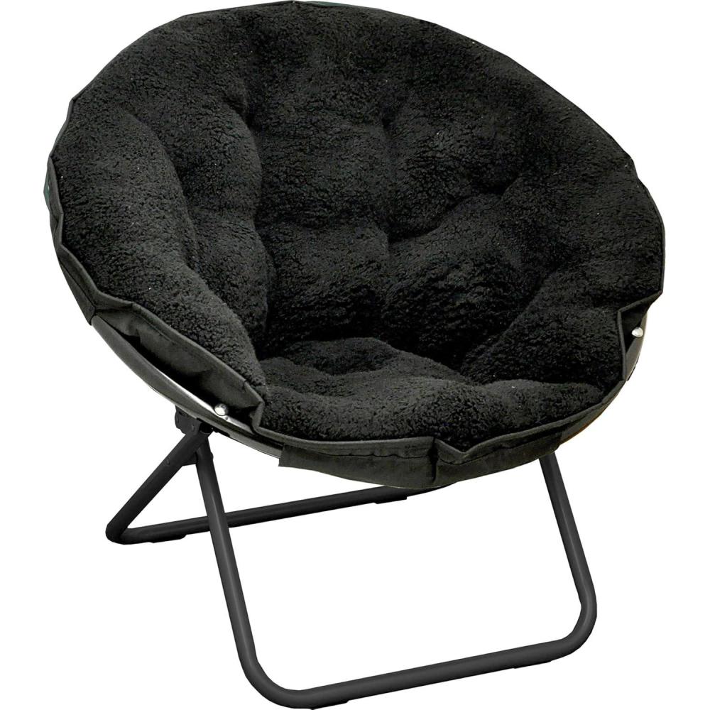 imageUrban Lifestyle Sherpa Saucer Chair Black