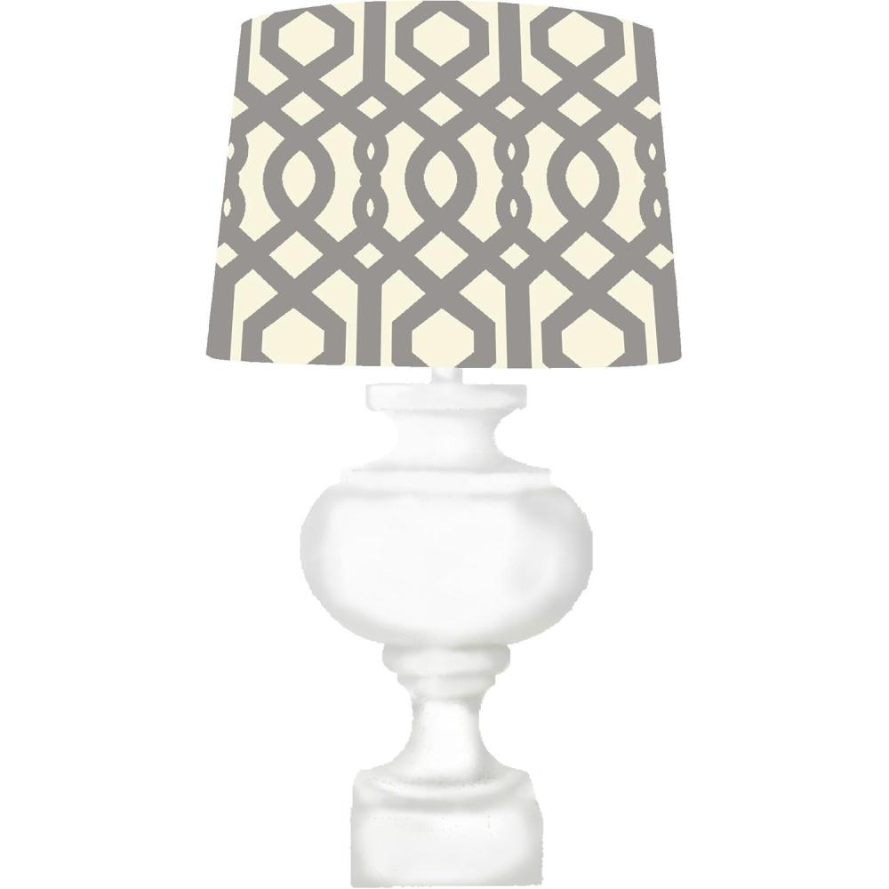 imageUrban Lifestyle Turned Wood Table Lamp with CFL Bulb