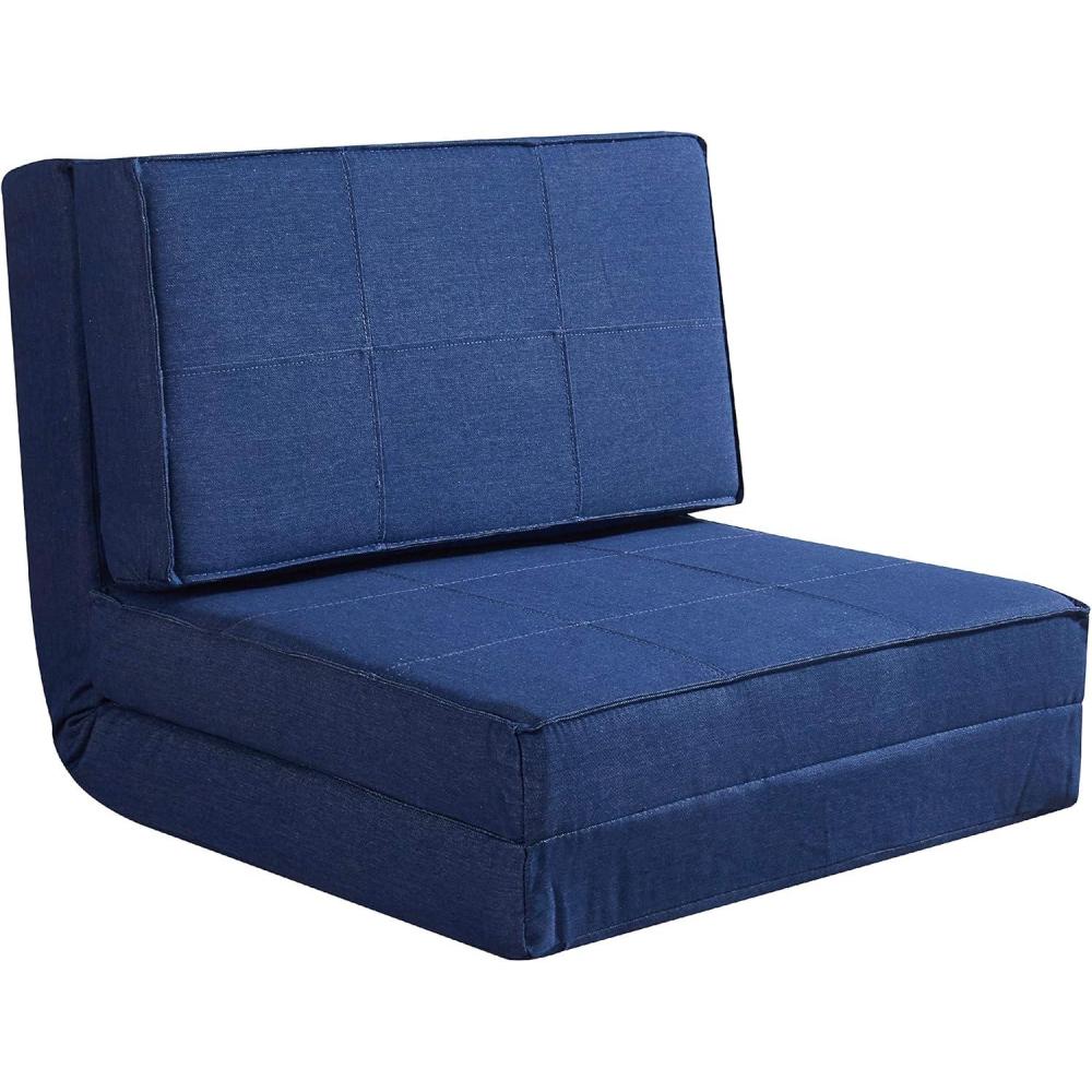 imageUrban Lifestyle Ultra Suede Convertible Flip Chair L285 x W2953 x H230 RainbowDenim