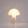 Urban Lifestyle 12″ Iridescent Tortoise Glass Mushroom Lamp, Modern Retro Table Lamp for Bedroom, Living Room, or Office Décor(Iridescent)