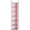 Urban Lifestyle 6 Tier All Purpose Hanging Closet Organizer, Pink