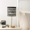 Urban Lifestyle Dots Stick Table Lamp, Black and Gold