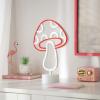 Urban Lifestyle Figural Mushroom LED Neon Table Lamp, 12.25″ H