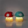 Urban Lifestyle Figural Squish LED Mood Lamp, 2 Pack with Red and Blue Mushroom, 4.5 inches Tall(Red and Blue Mushroom)