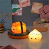 Urban Lifestyle Figural Squish LED Mood Lamp, 2 Pack with Red and Blue Mushroom, 4.5 inches Tall(Sushi and Dumpling)