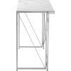 Urban Lifestyle Foldable Computer Desk, Wood/Black(Marble/Silver)