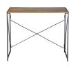 Urban Lifestyle Foldable Computer Desk, Wood/Black(Wood/Black)