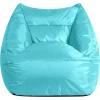 Urban Lifestyle Structured Canvas Bean Bag Chair, Grey(Aqua)
