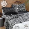 Urban Lifestyle Stylish Cozy 6 Piece Floral Sheet Set, Includes 2 Pillow Cases, 2 Flat Sheets, and 2 Fitted Sheets,Twin/XL(Floral)
