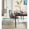 Urban Lifestyle Velvet Dining Chairs, Set of 2, Blush(Grey)