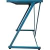 Urban Lifestyle Z-Shaped Student Desk, Aqua(Aqua)