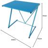 Urban Lifestyle Z-Shaped Student Desk, Aqua(Aqua)