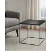 Urban Shop Die Cut Metal Side Table, Black