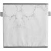 Urban Shop Marble Storage Cubes, Set of 4, Grey/White