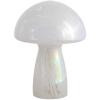 Urban Lifestyle 12″ Iridescent Tortoise Glass Mushroom Lamp, Modern Retro Table Lamp for Bedroom, Living Room, or Office Décor(Iridescent)