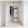 Urban Lifestyle 6 Tier All Purpose Hanging Closet Organizer, Pink