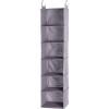 Urban Lifestyle 6 Tier Hanging Closet Organizer, Grey