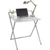Urban Lifestyle Compact Folding Desk, White Marble(White Marble)