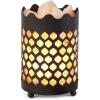Urban Lifestyle Damask Frame Salt Lamp(Small Diamond Frame)
