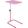 Urban Lifestyle Metal Adjustable Side Table, Pink