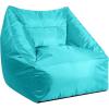 Urban Lifestyle Structured Canvas Bean Bag Chair, Grey(Aqua)