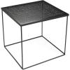 Urban Shop Die Cut Metal Side Table, Black