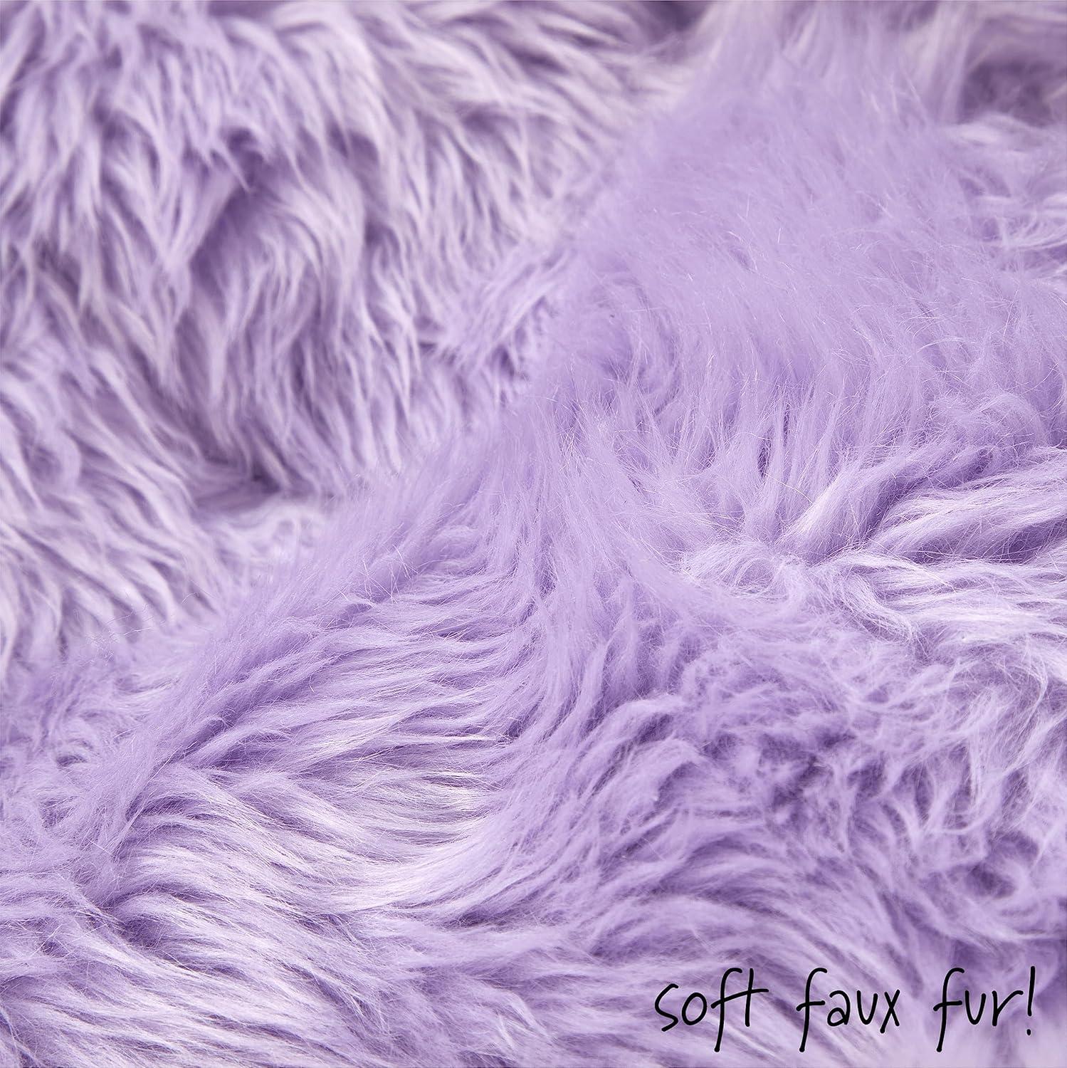 imageUrban Lifestyle Mongolian Butterfly Chair BlackLavender