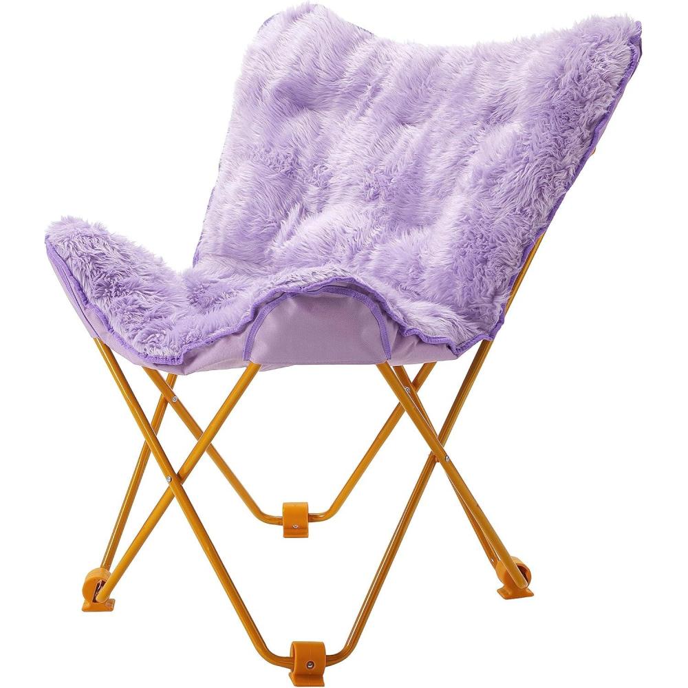 imageUrban Lifestyle Mongolian Butterfly Chair BlackLavender