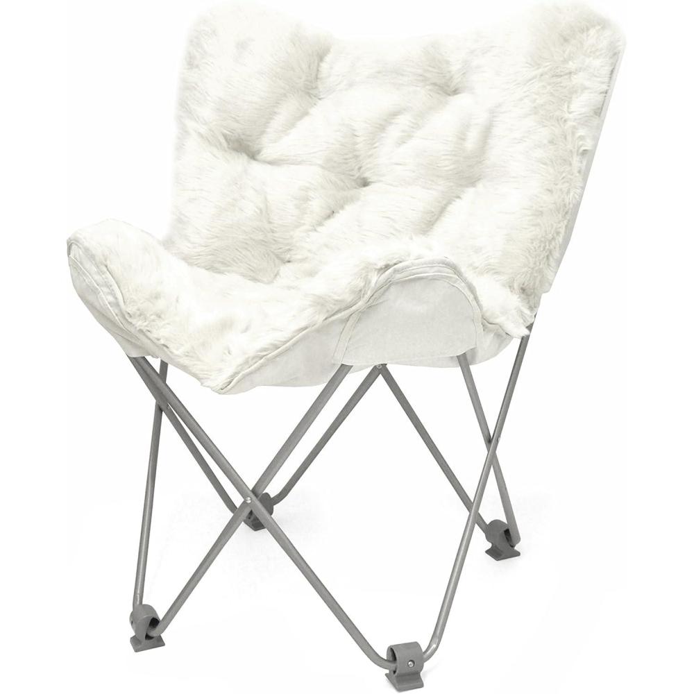 imageUrban Lifestyle Mongolian Butterfly Chair BlackWhite
