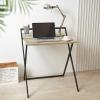 Urban Lifestyle Compact Folding Desk, Wood(Wood)