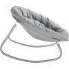 Urban Lifestyle Rocking Saucer Chair,Microfiber, Navy Blue(Grey)