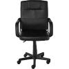 Urban Lifestyle Tufted Leather Executive Office Chair, Black
