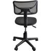 Urban Lifestyle Printed Rolling Task Chair, Love Chair Mesh 21D x 21W x 28H in(Black)