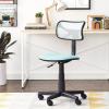 Urban Lifestyle Printed Rolling Task Chair, Love Chair Mesh 21D x 21W x 28H in(Blue)
