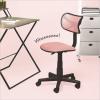 Urban Lifestyle Printed Rolling Task Chair, Love Chair Mesh 21D x 21W x 28H in(Blush)