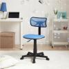 Urban Lifestyle Printed Rolling Task Chair, Love Chair Mesh 21D x 21W x 28H in(Cyan Blue)
