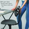 Urban Lifestyle Printed Rolling Task Chair, Love Chair Mesh 21D x 21W x 28H in(Grey)