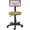 Urban Lifestyle Printed Rolling Task Chair, Love Chair Mesh 21D x 21W x 28H in(Love Logo)