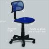 Urban Lifestyle Printed Rolling Task Chair, Love Chair Mesh 21D x 21W x 28H in(Navy)