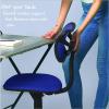Urban Lifestyle Printed Rolling Task Chair, Love Chair Mesh 21D x 21W x 28H in(Navy)