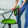 Urban Lifestyle Printed Rolling Task Chair, Love Chair Mesh 21D x 21W x 28H in(Neon)