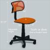 Urban Lifestyle Printed Rolling Task Chair, Love Chair Mesh 21D x 21W x 28H in(Orange)