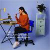 Urban Lifestyle Printed Rolling Task Chair, Love Chair Mesh 21D x 21W x 28H in(Royal Blue)