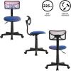 Urban Lifestyle Printed Rolling Task Chair, Love Chair Mesh 21D x 21W x 28H in(Vibes)