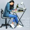 Urban Lifestyle Printed Rolling Task Chair, Love Chair Mesh 21D x 21W x 28H in(White)